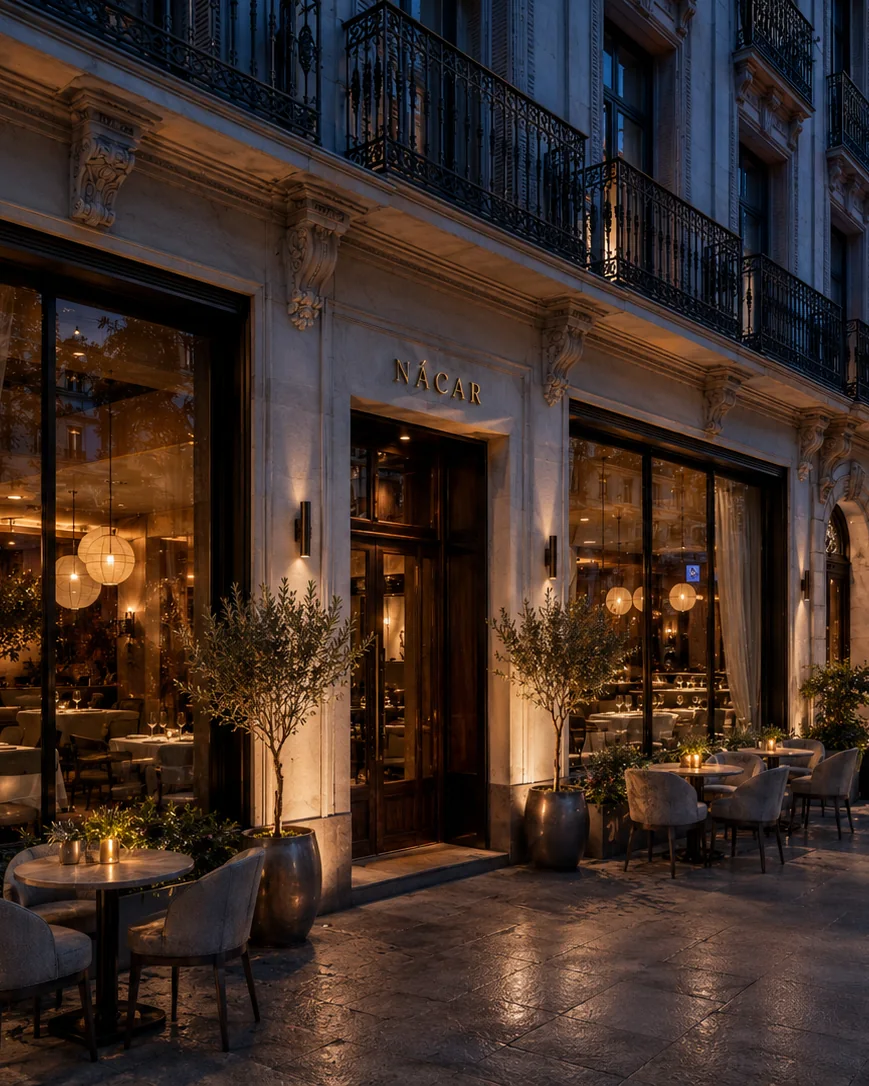 Restaurante Nácar en Madrid